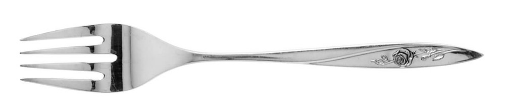 Oneida Silver Morning Rose  Salad Fork 497486