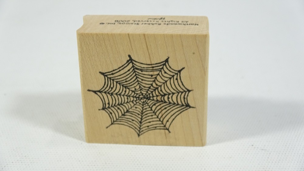 2006 Northwoods Rubber Stamps Spiderweb