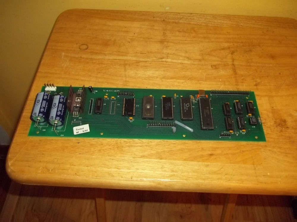 Burk ARC-16 Broadcast Transmitter Remote Control Unit PCB Board #9120-0022