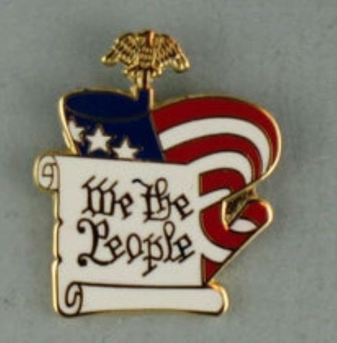 We The People Lapel Pin