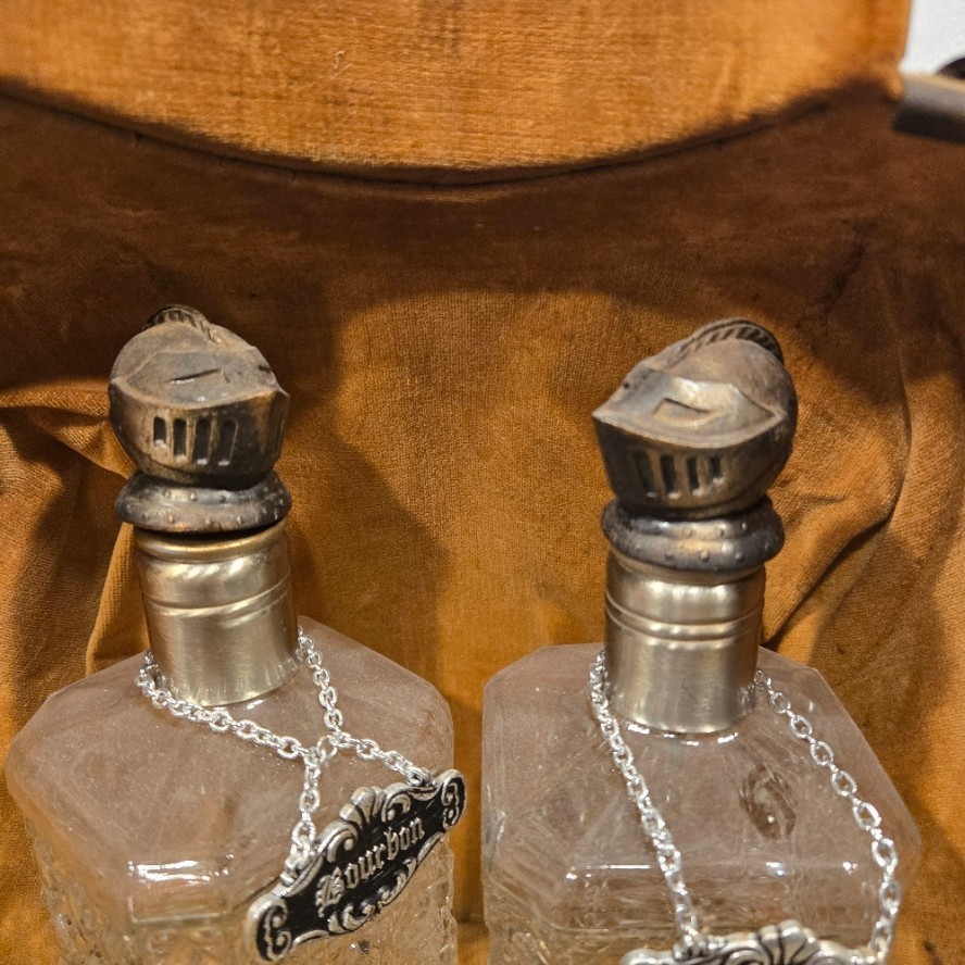 Mid Century Vintage Hidden Knight's Armor Bar