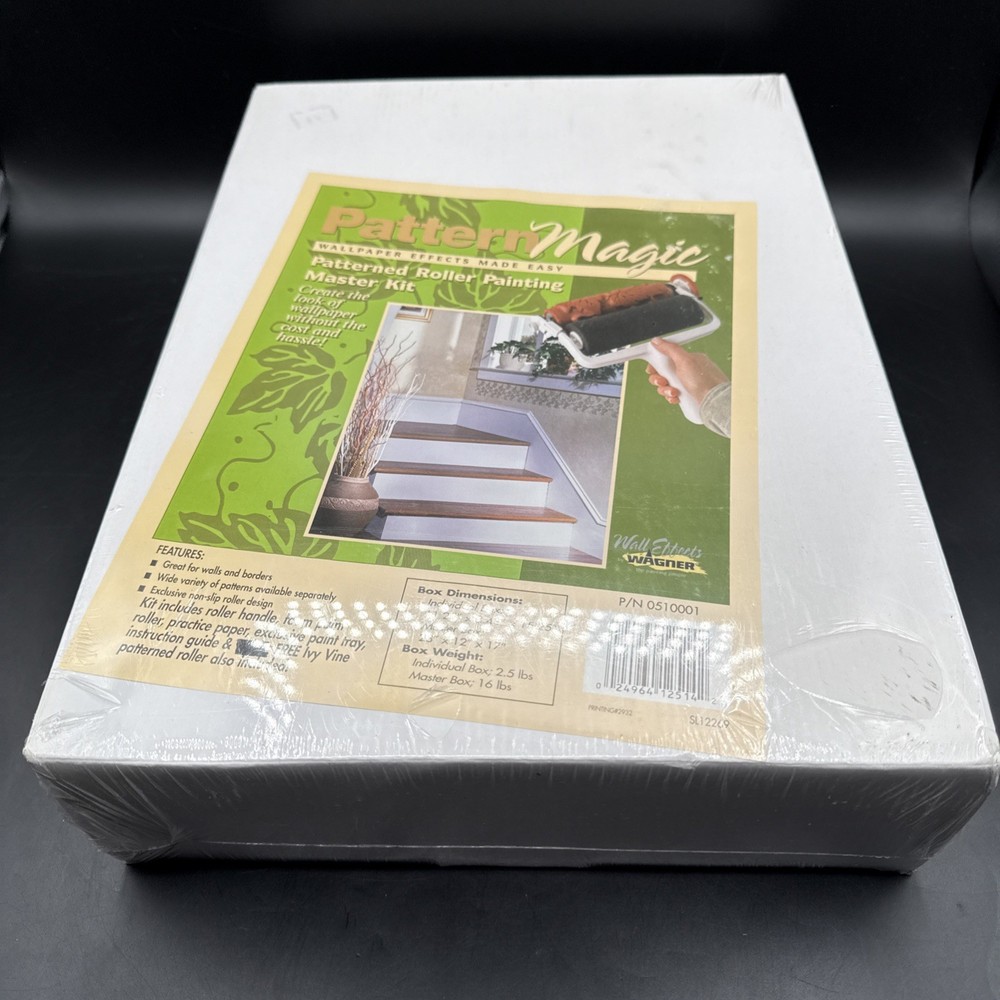 Wagner Pattern Magic Patterned Roller Painting Master Kit 0510001 New Sealed