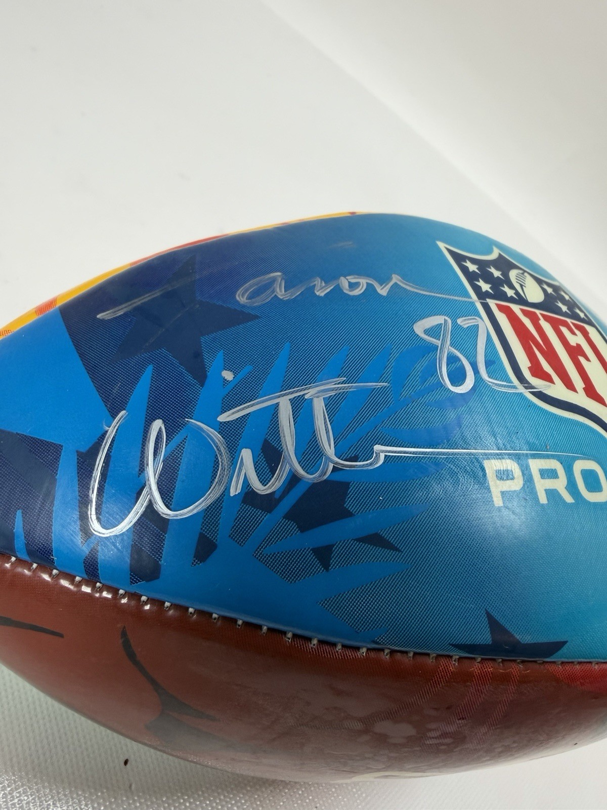 Wilson NFL Pro Bowl Football Signed Witten 82 Jason Witten Autograph