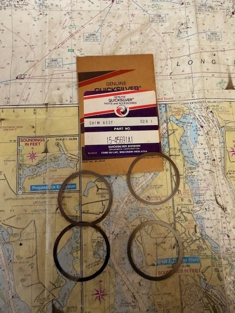 Quicksilver #15-45691A1 Shim Set.
