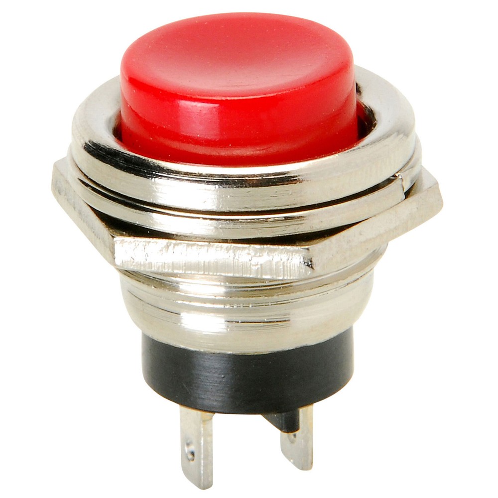 Momentary N.O. Panel Mount Push Button Switch