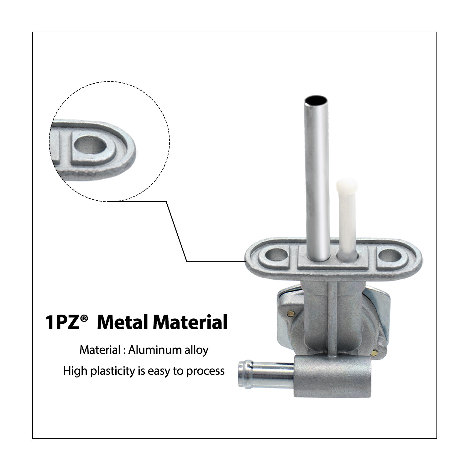 Fuel Valve Petcock Shut Off Yamaha ATV 600 YFM Grizzly 600 Upgraded 1998 - 2001