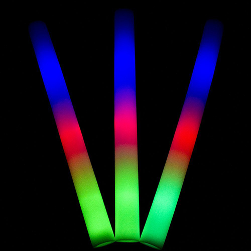Flashing LED Foam Glow Stick Light Up Brightest