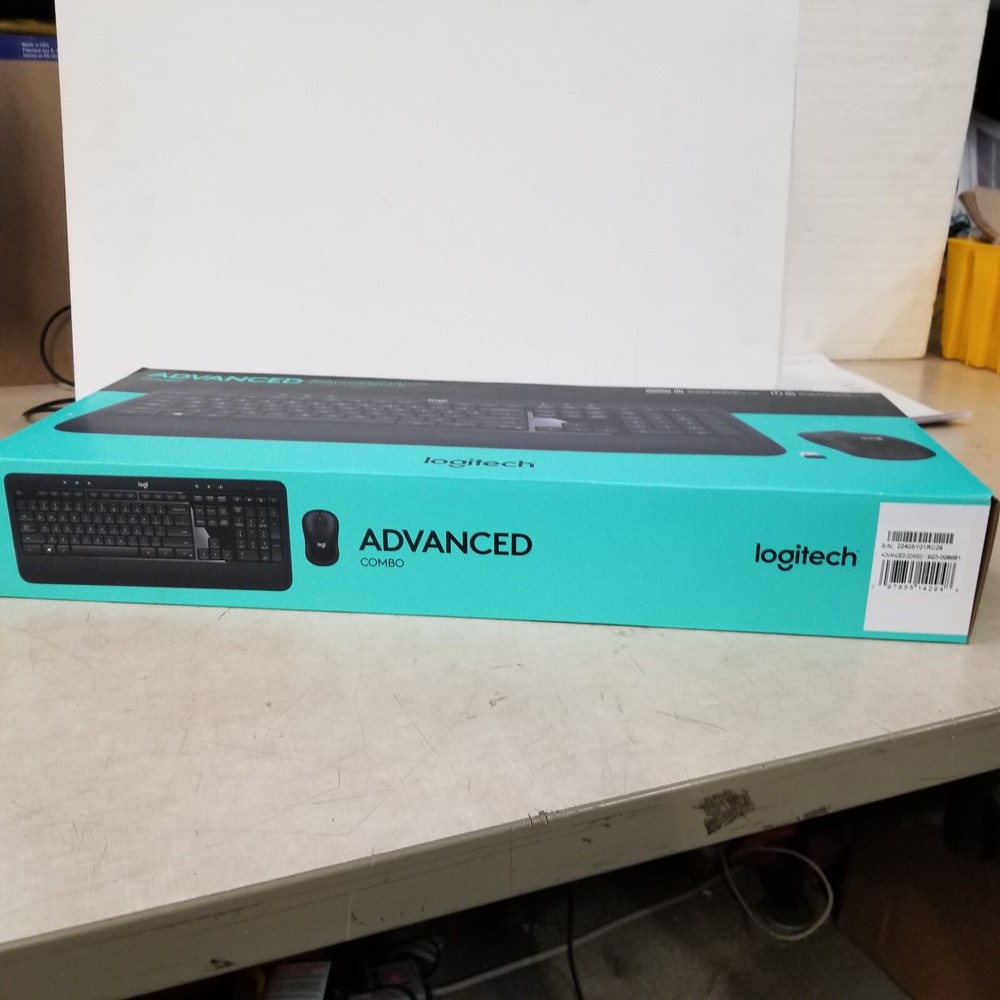 Logitech Advanced Mouse and Keyboard Combo Wireless 920-008981