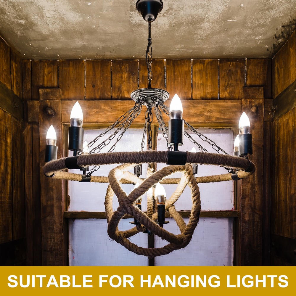 4Pcs 35.4" Hanging Chains with Hooks Plant Hangers Silver