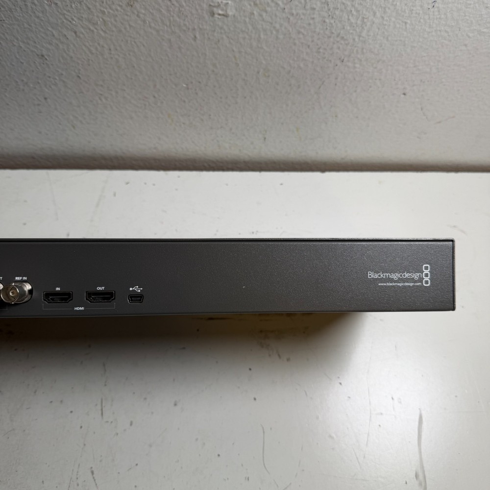 Blackmagic Design HyperDeck Studio 2 Gray Compact Professional Broadcast Deck