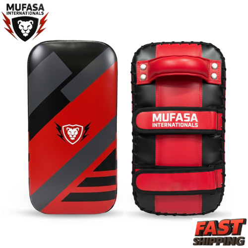 Thai Pad Durable Artificial Leather Kickboxing & MMA Training - Customizable