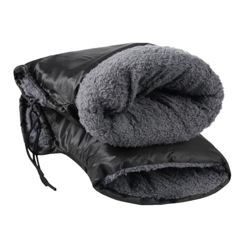 Motorcycle Handlebar Gloves Windproof Waterproof Winter Husky dog pattern