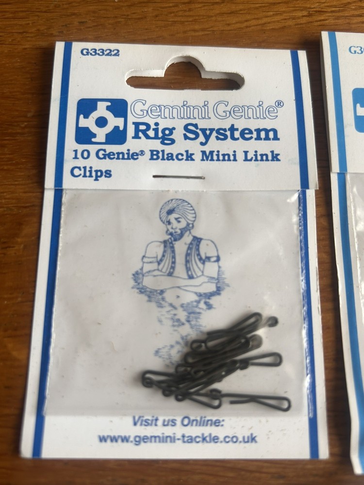 Gemini Genie RIG SYSTEM Clips/Springs