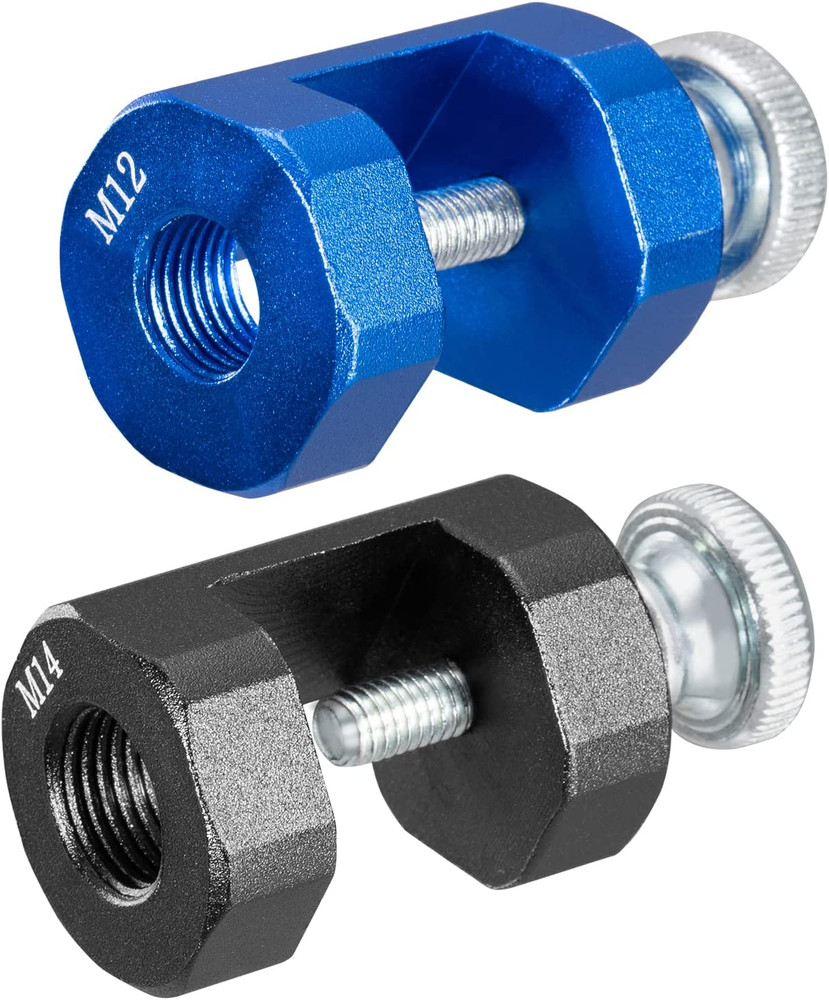 Spark Plug Gap Tool 2Pcs, High Precise Gapping Tool Adjustment Kit for 12Mm 14Mm