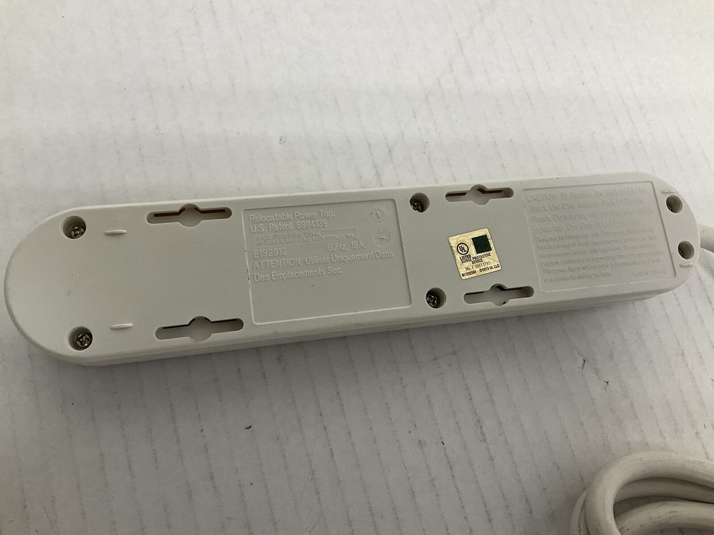 ELECTRONICS Surge Protector - 6 Outlet 735 JOULES