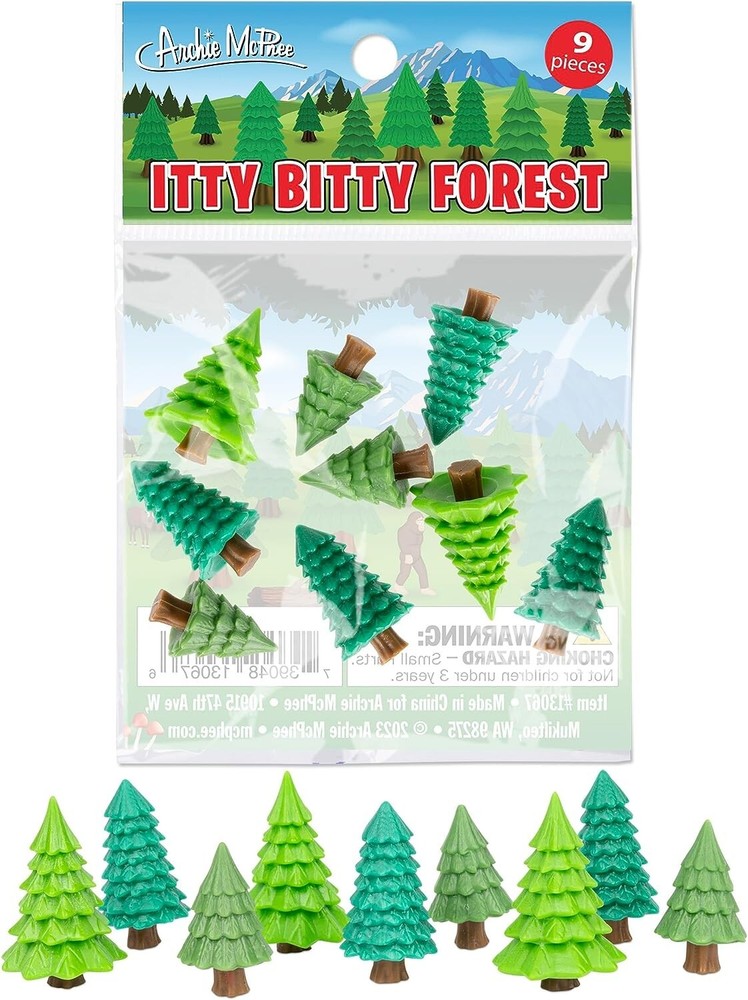 ITTY BITTY FOREST - 9 Piece Tree Assortment Bag