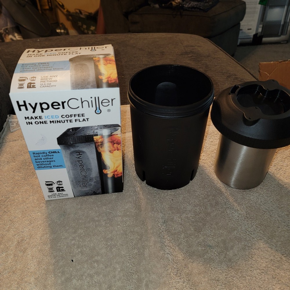 Hyper Chiller - Makes Ice Coffee Instantly. Drink chiller, Rapid Chill New