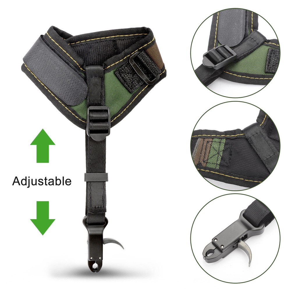 Release Aid Archery Caliper Precision Trigger Wrist Strap Accessory Compound Bow