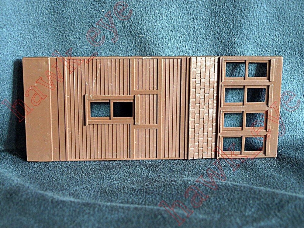 Plasticville Switch Tower Brown Side Piece O-S Scale