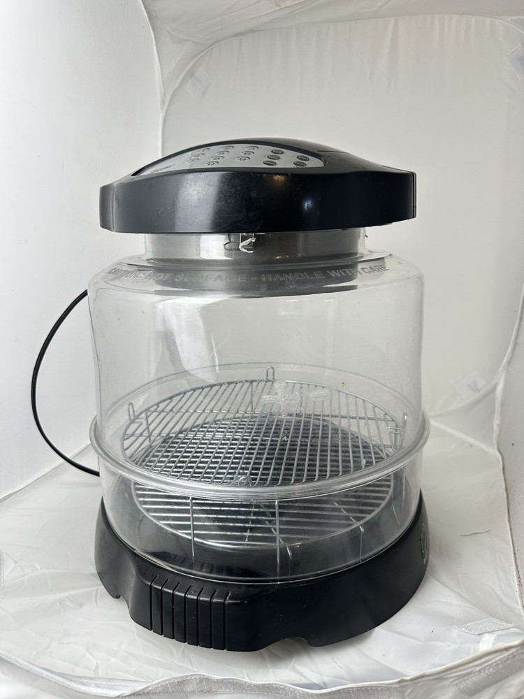 Nuwave Pro Infrared Oven Hearthware Model 20356 Extend Ring, Racks, Pans Tested