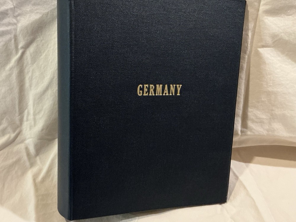 Stamp Binder For Germany With 30+ Stamps. New With Slight Shelf Wear. 2 Prong