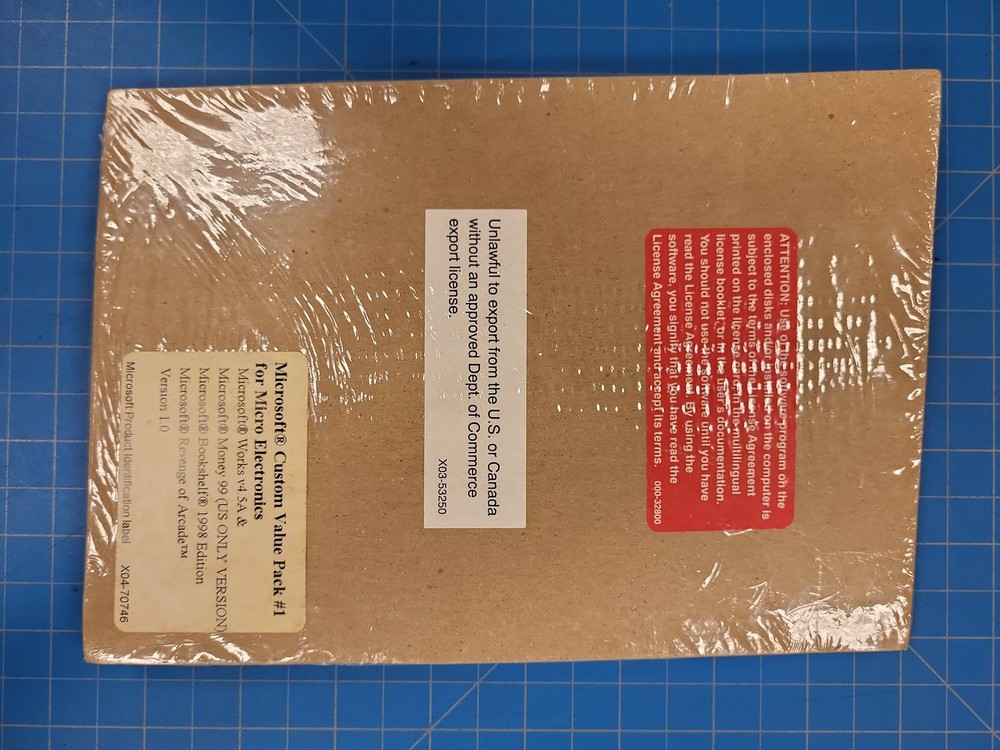 Microsoft The Works Companion Custom Value Pack 1 Software Sealed