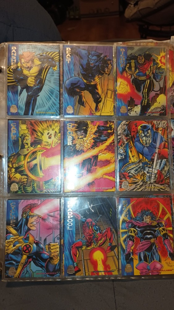 marvel universe cards 1994 complete set