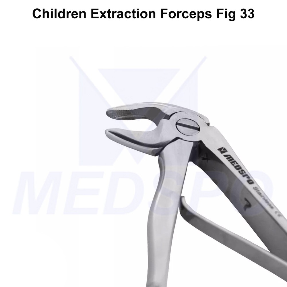 Children Tooth Extraction Forcep Fig33 Pediatric Lower Premolar Extraction Plier