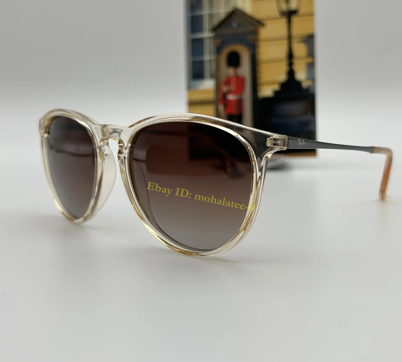 *New* Ray-Ban RB4171 Erika Polarized Sunglasses 6514/13 Brown Gradient UV400