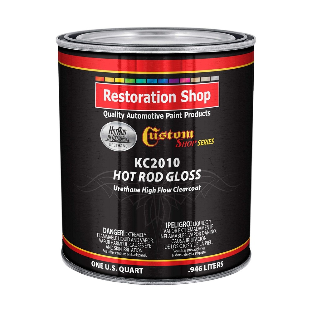 Custom Shop Hot Rod Gloss Urethane High Flow Clearcoat - Quart Only
