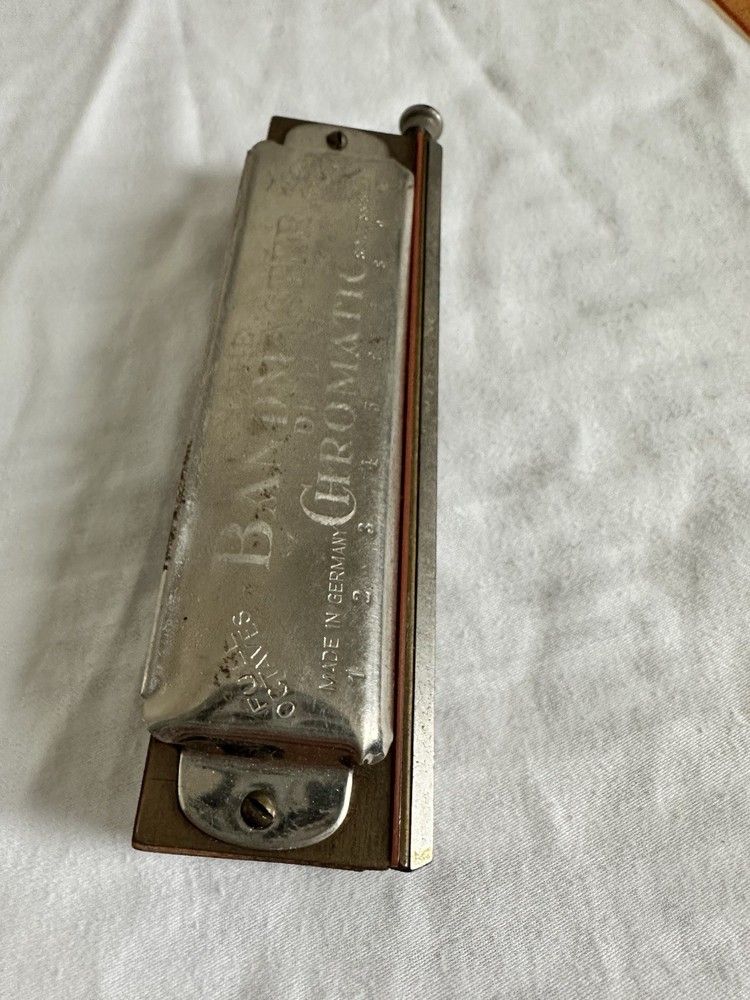 Vintage Hohner Bandmaster Chromatic Harmonica Germany