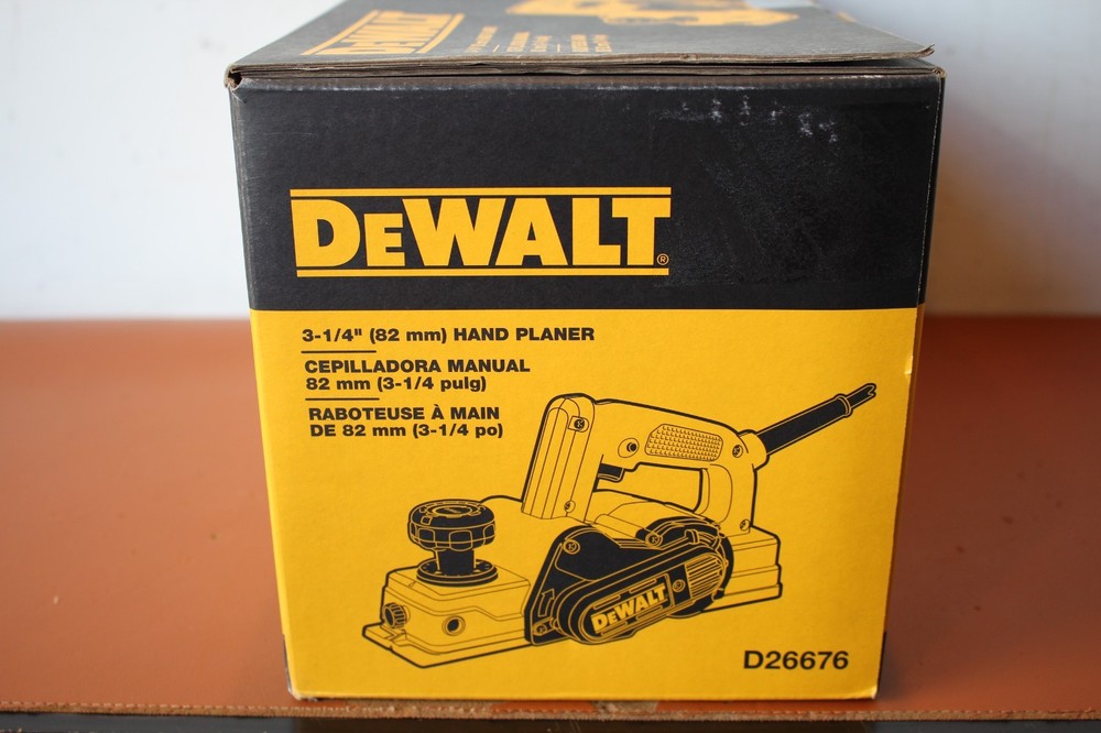 DeWalt D26676 3-1/4" Portable Hand Planer