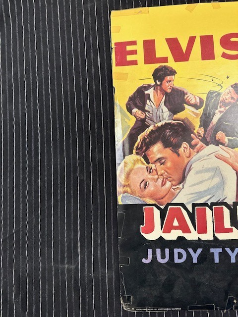 ELVIS PRESLEY JAILHOUSE ROCK POSTER 20''x28'' VERY RARE