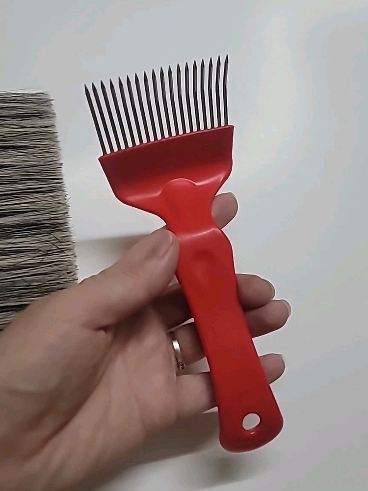 Bee Keeping Honey Uncapping Fork w/ Bee Hive Brush