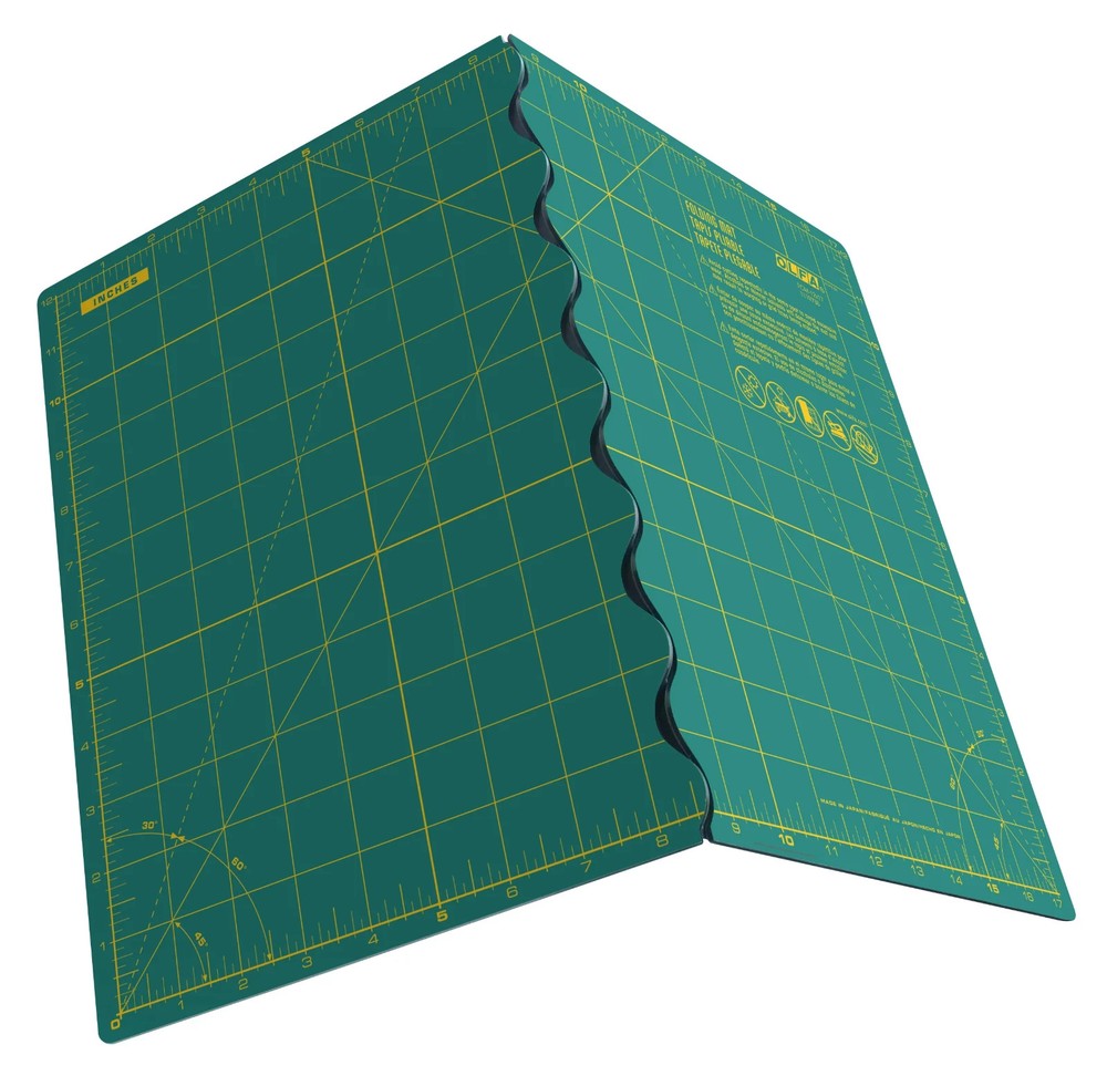 Olfa Rotating and Folding Gridded Self-Healing Cutting Mats Choice