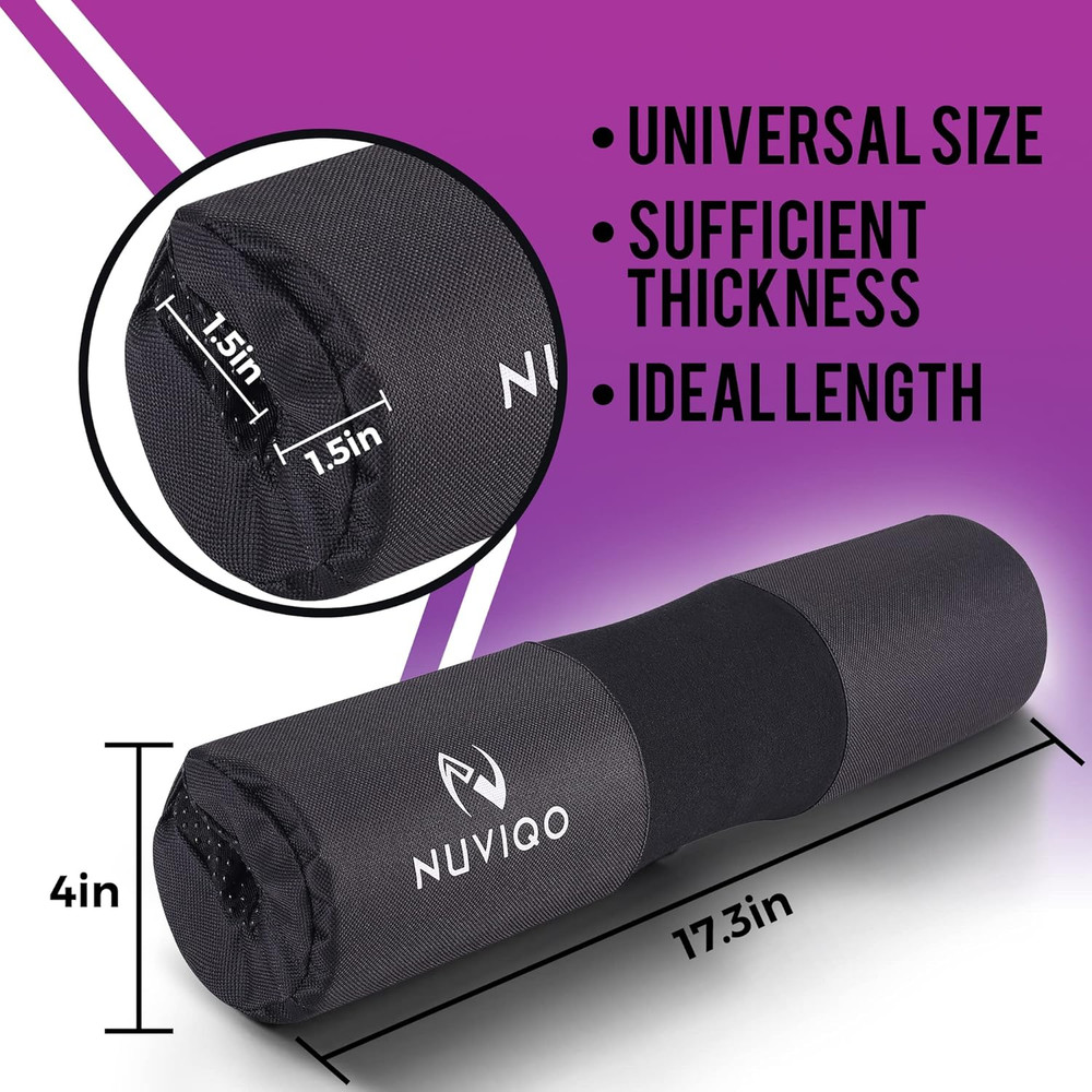 Barbell Squat Pad Thick Foam Neck & Shoulder Protector for Squats & Hip Thrusts