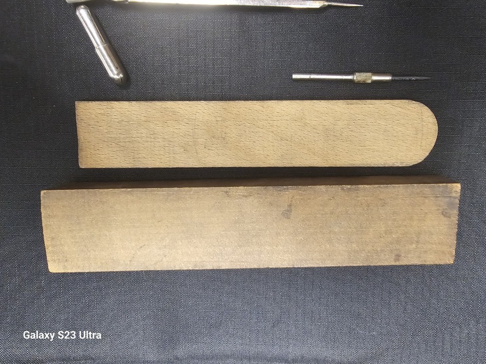 Vintage German Drawing Drafting Compass Set + Wood Case