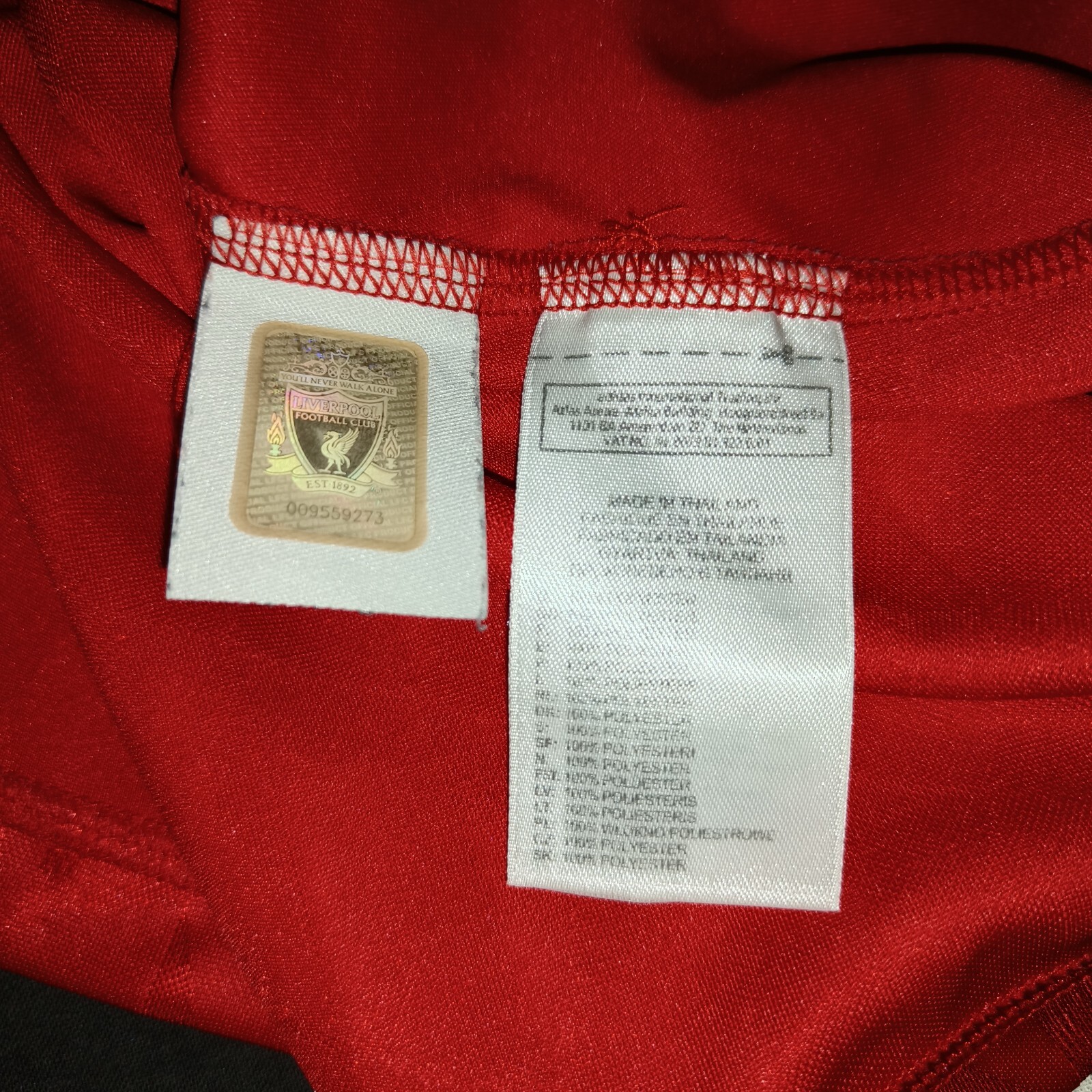 Liverpool Football Home Shirt Jersey 2010 2011 2012 Adidas Steven Gerrard XL