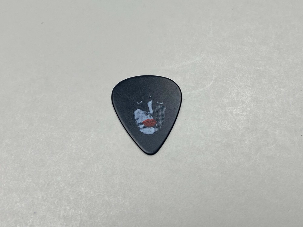 KISS Band Guitar Pick PAUL STANLEY Face Open & Sealed Washburn 2pc Lot Plectrum