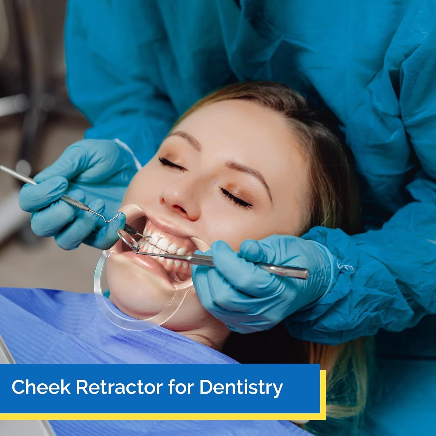 JMU Medium Teeth Whitening Cheek Retractor Dental Mouth Opener Game 3-20pcs