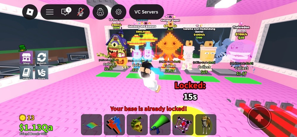 Steal a brainrot items