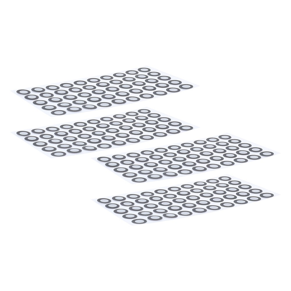 500 Pcs 3D Scanning Marker 6mm ID 10mm OD Reference Point Diffuse Reflect WT