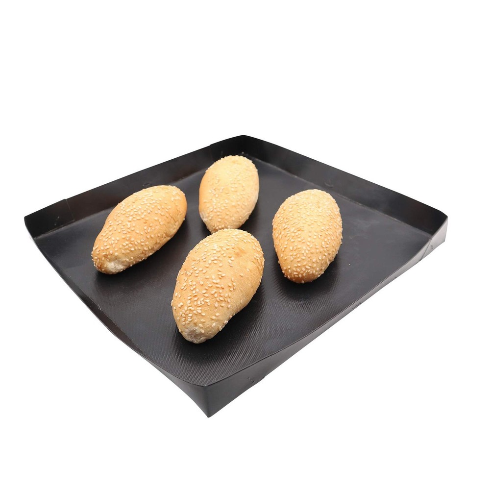Firsmat Solid Cooking Basket, BBQ Non-Stick PTFE Toaster Baking Tray for Spee...