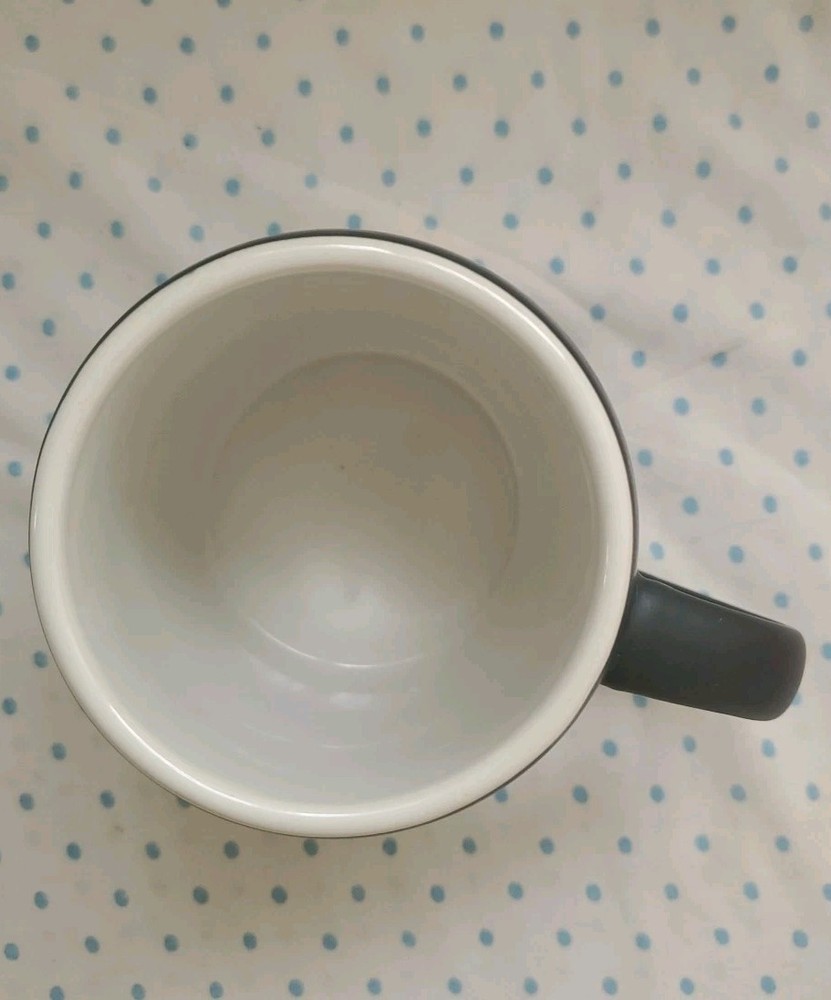 MISSION CONTROL BLACK MUG