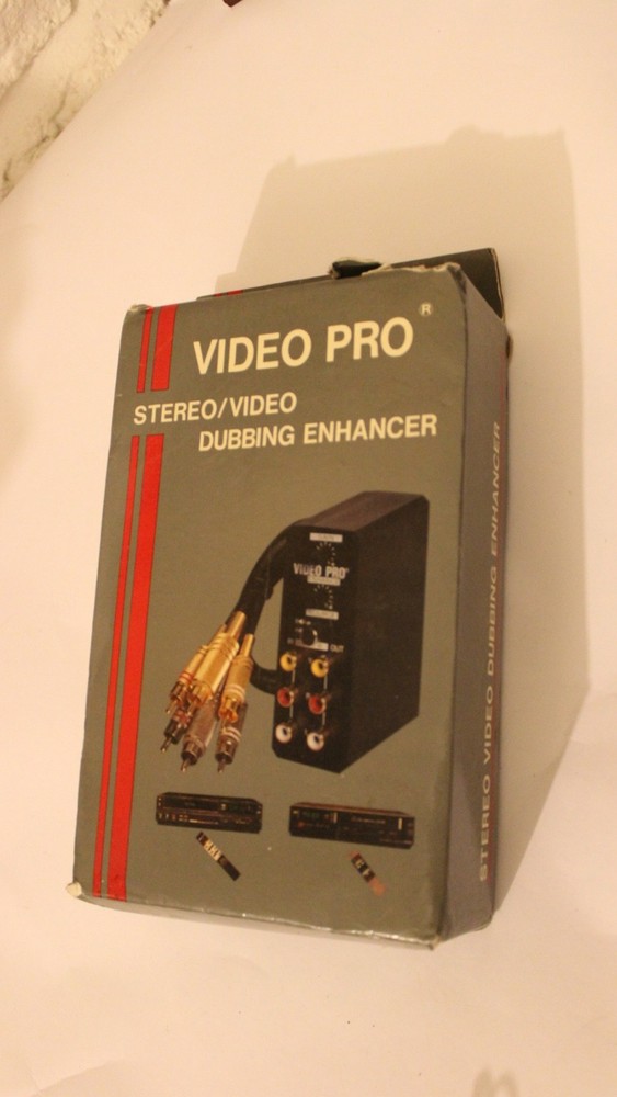 VIDEO PRO STEREO VIDEO DUBBING ENHANCER