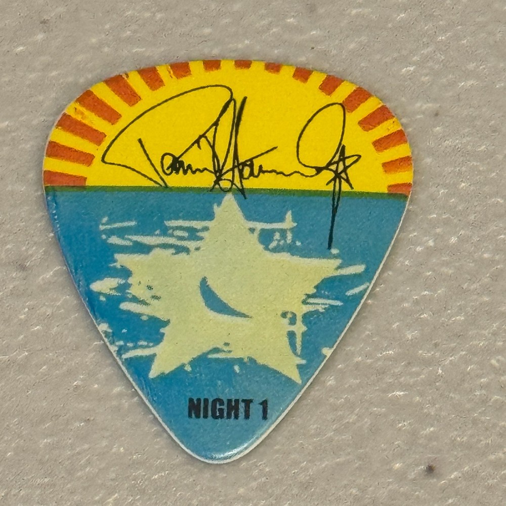 KISS Paul Stanley Jr. Signature Guitar Pick Kruise VIII NIGHT 1 Tour Plectrum