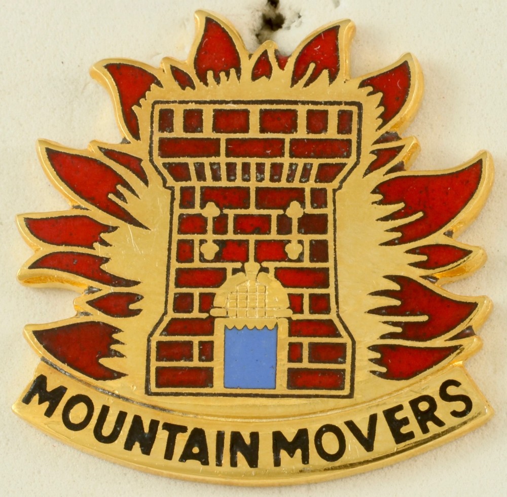 589th Engineer Battalion Crest DI/DUI CB