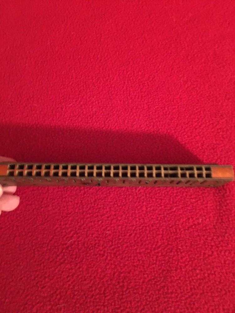 Vintage Beaver Brand Harmonica