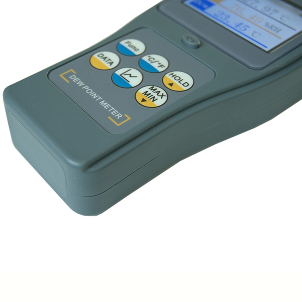 Handheld Dew Point Meter Tester Thermo-Hygrometer Temperature Humidity Meter
