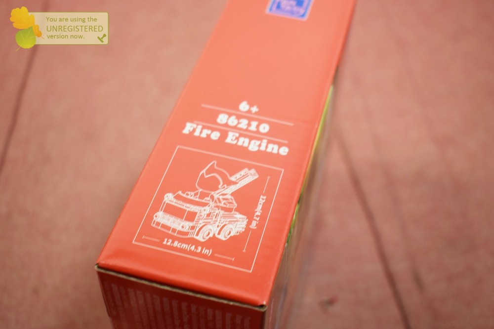 Pantasy Astro Boy Fire Engine Buildable Brick Block Set 86210 #